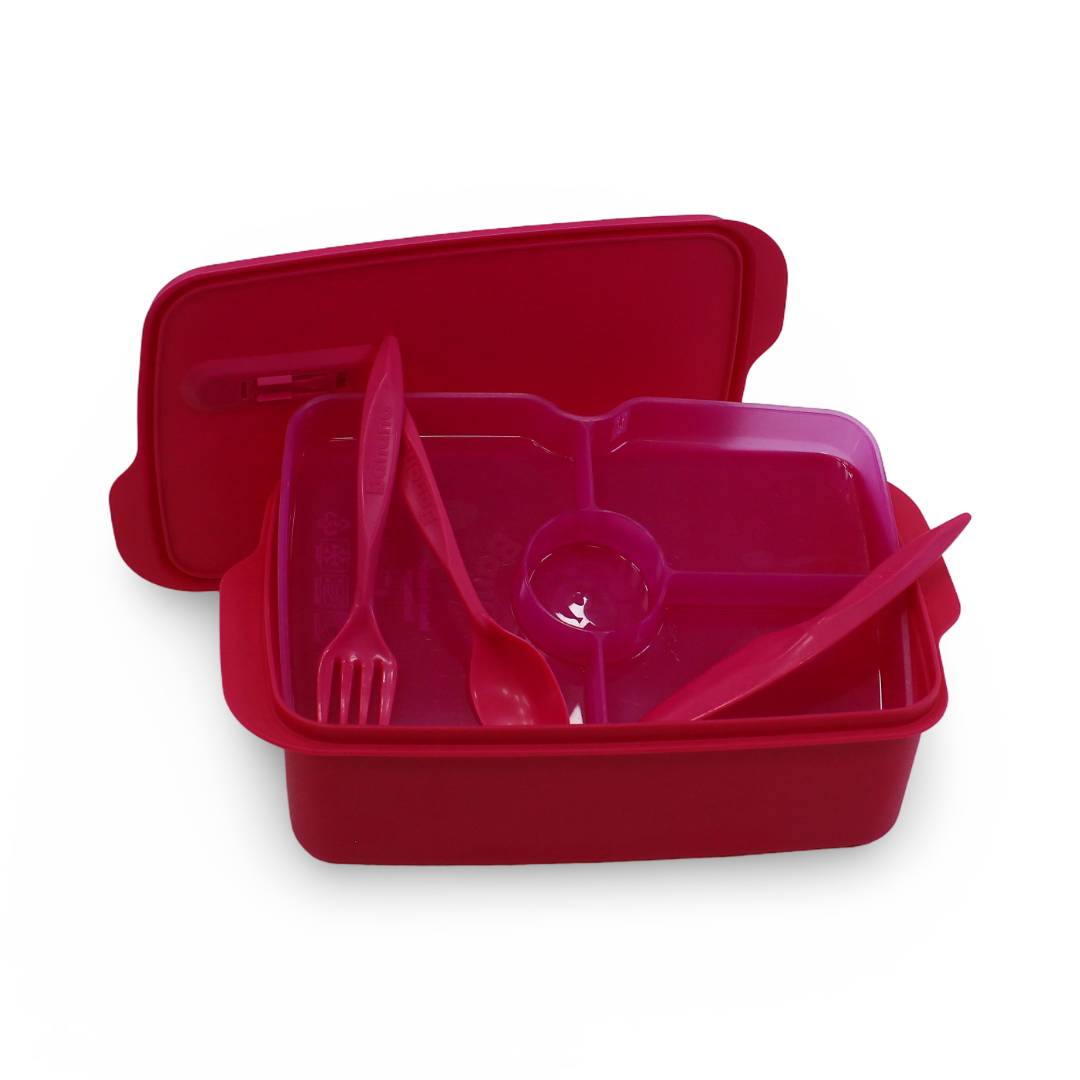 Banana Lunch Box With Splitter 2 Levels (1.5 L)