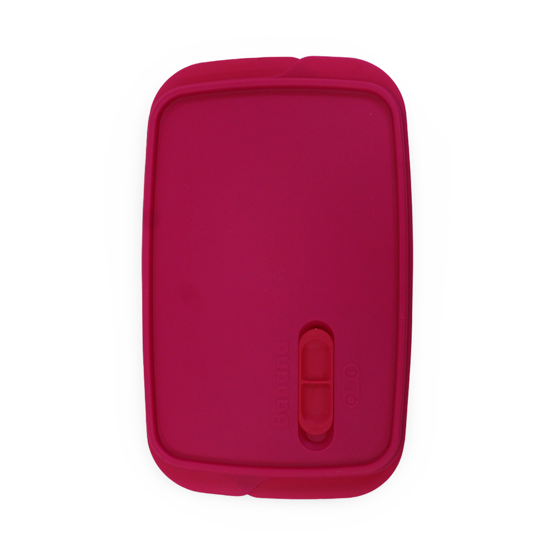 Banana Divided Lunch Box 1L – Fuchsia