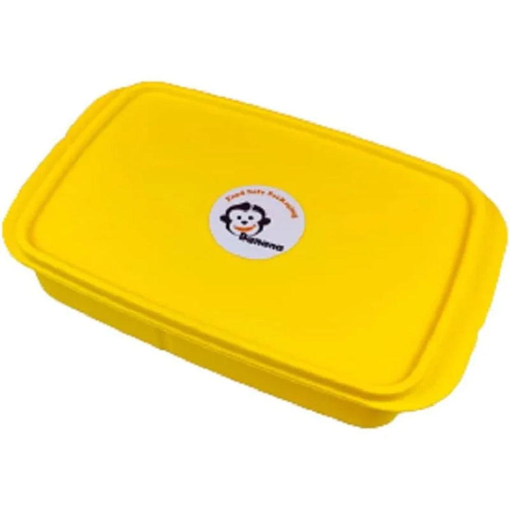 Banana Divided Lunch Box – 1 L (Yellow)