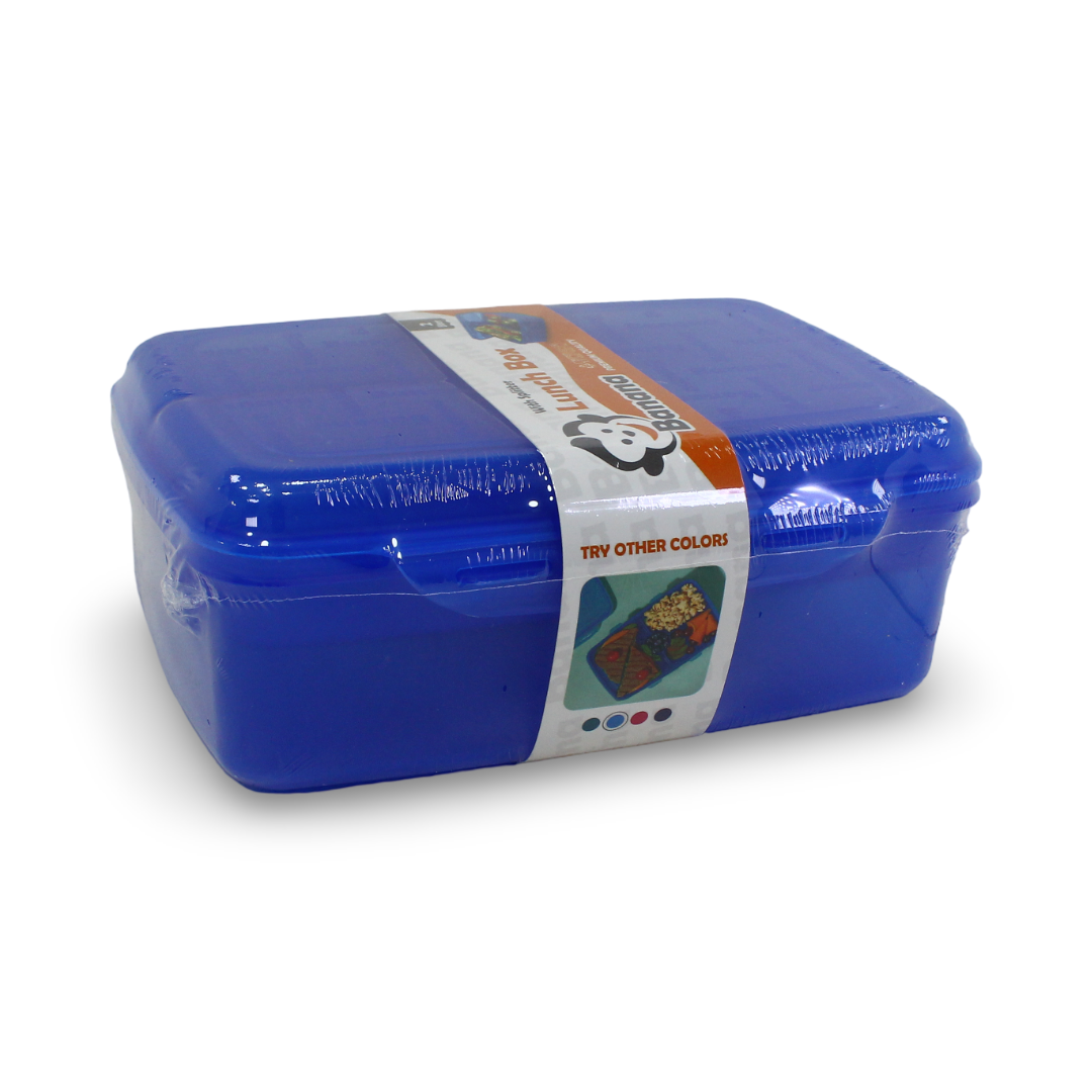 Banana Lunch Box With Splitter 2 Levels 2L - School