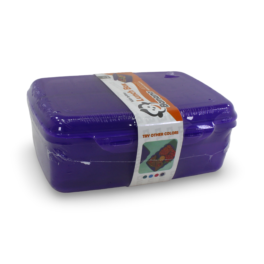 Banana Lunch Box With Splitter 2 Levels 2L