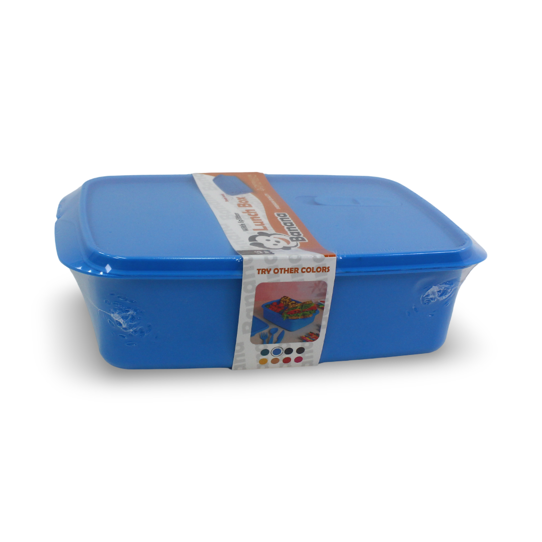 Banana Lunch Box with Splitter 2 Levels 1.5L – Blue