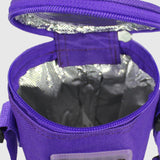 Purple Insulated Lunch Bag