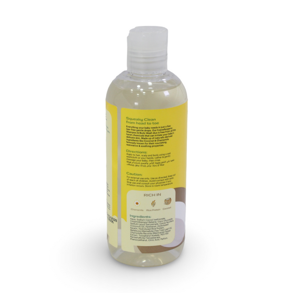 True Shampoo & Wash Coconut Scent 250ml