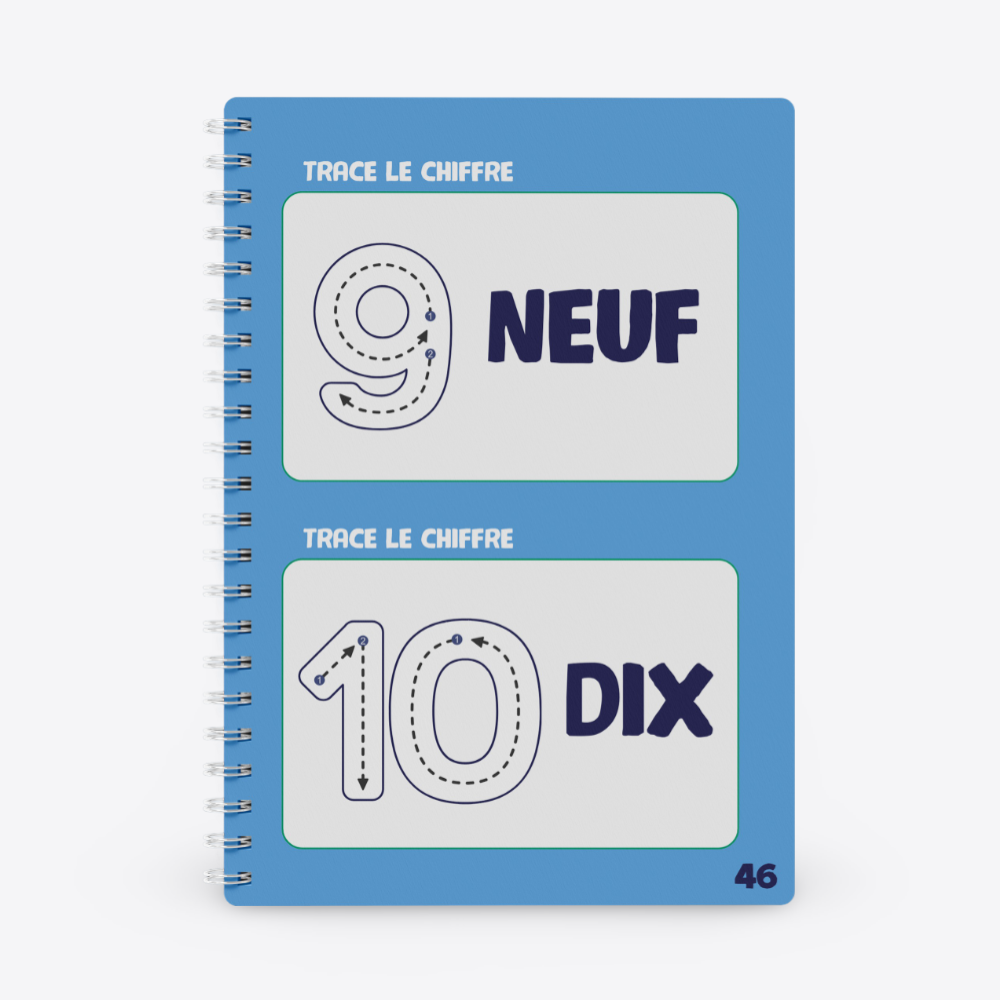 French - Pen Control & Writing Activity Book