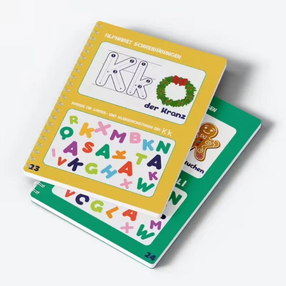 Lanalou German Pen Control & Writing Activity Book