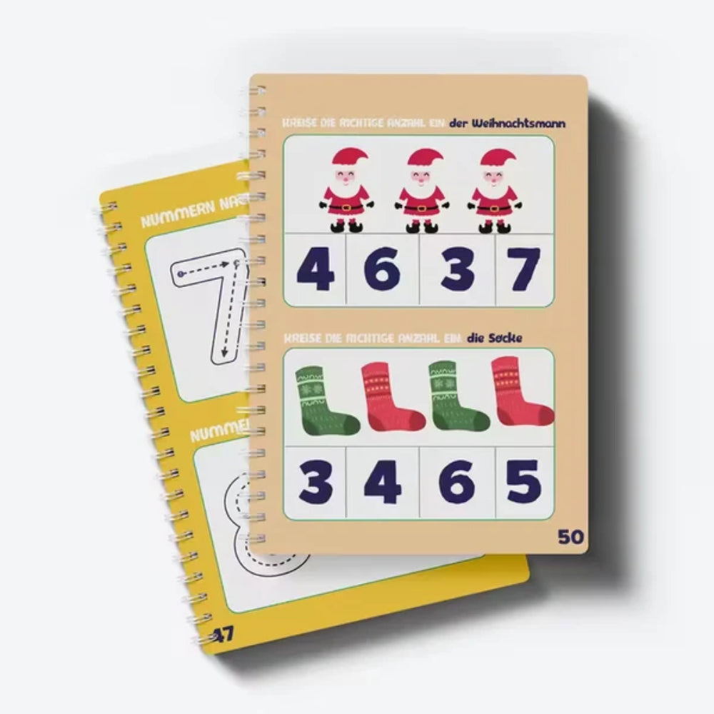 Lanalou German Pen Control & Writing Activity Book