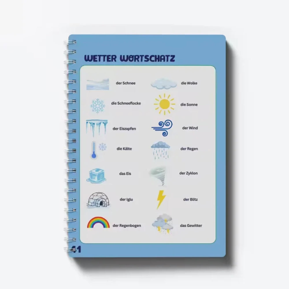Lanalou German Pen Control & Writing Activity Book
