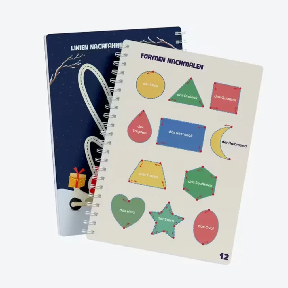 Lanalou German Pen Control & Writing Activity Book