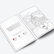 Lanalou Poki's Day At The Farm Coloring Storybook