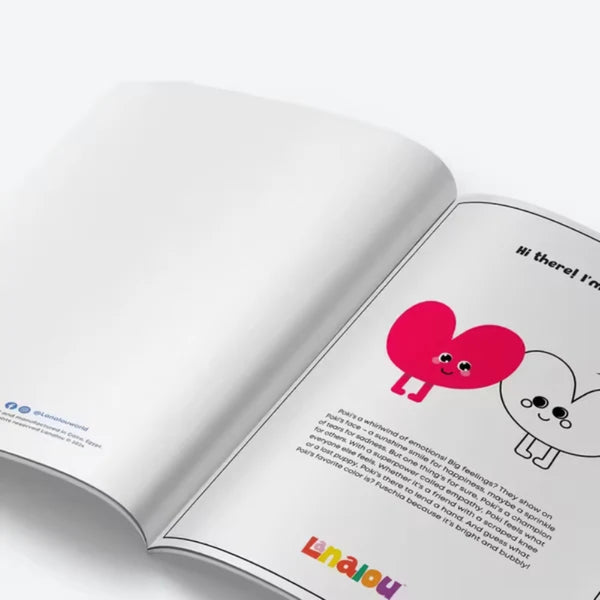 Lanalou Poki's Day At The Farm Coloring Storybook