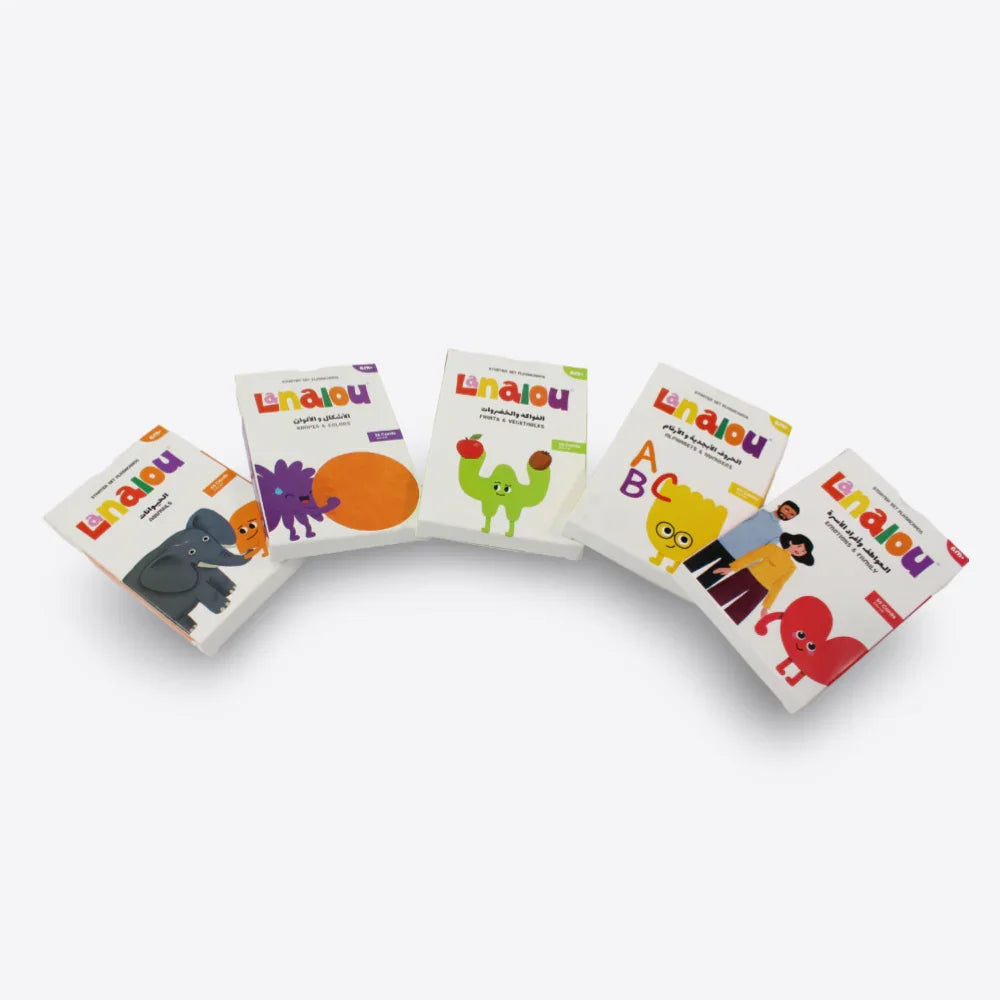 Lanalou Arabic Starter Set Flashcards - Assortments