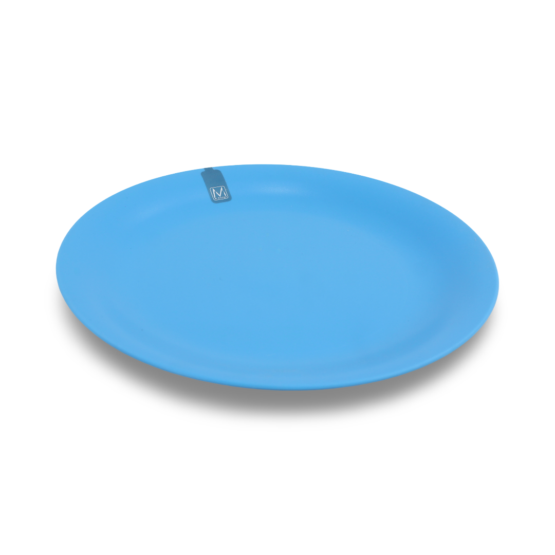 M-Design Lifestyle Plastic Serving Platter, 26 cm – Blue