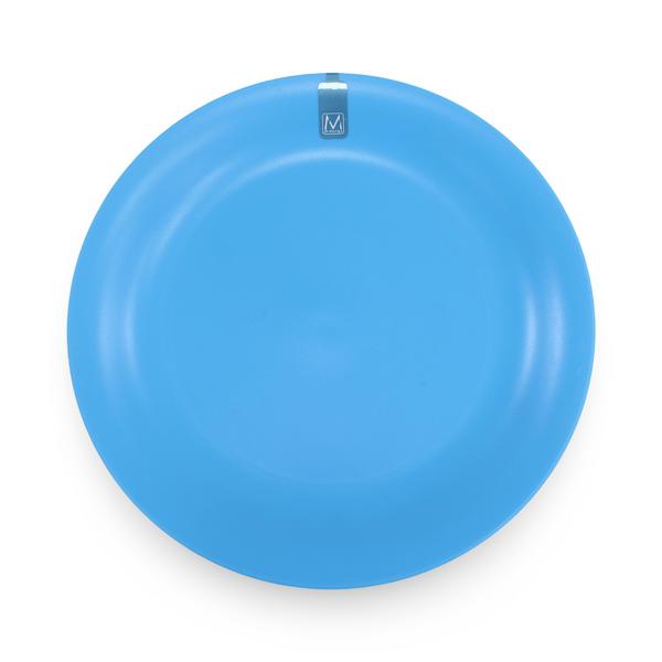 M-Design Lifestyle Plastic Serving Platter, 26 cm – Blue