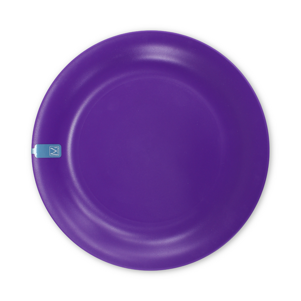 M-Design Lifestyle Plastic Serving Platter, 26 cm – Purple