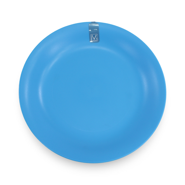 M-Design Lifestyle Plastic Serving Platter, 21 cm – Blue