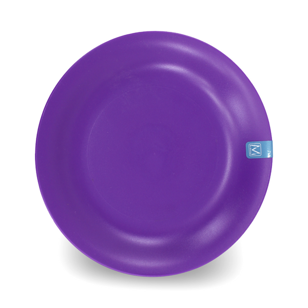 M-Design Lifestyle Plastic Serving Platter, 21 cm – Purple