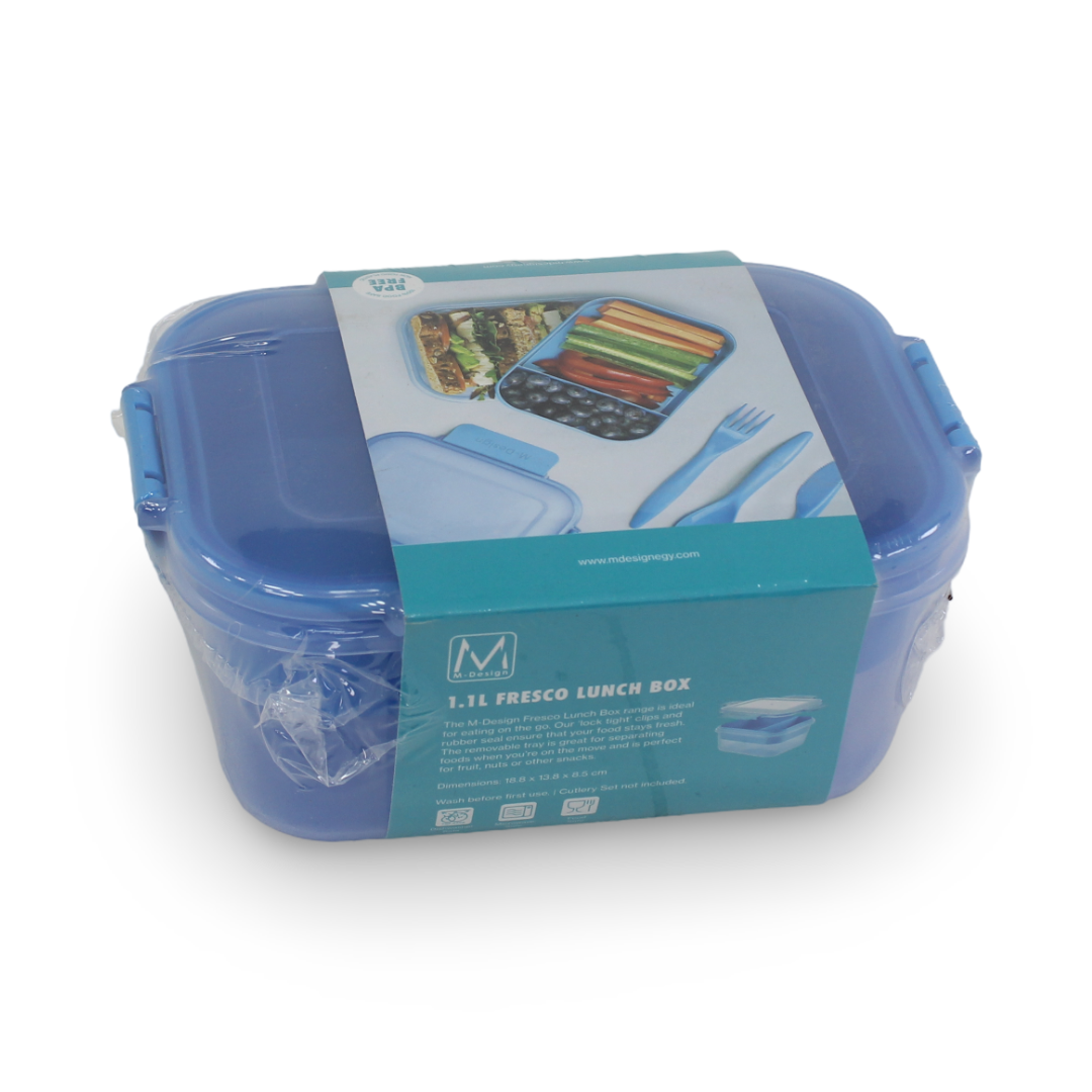M Design Lunch Box 1.1 L – Blue