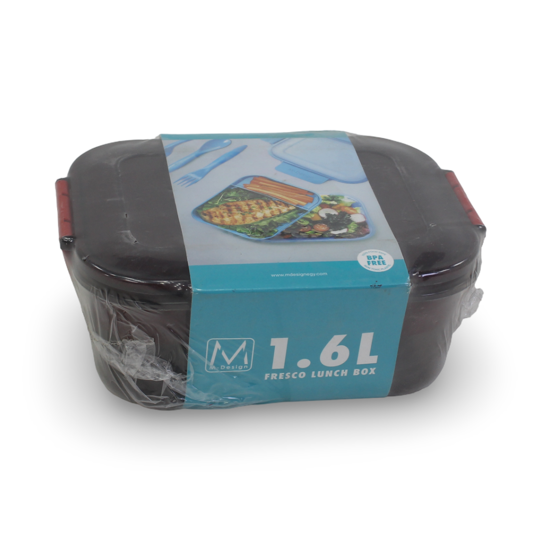 M-Design Lunch Box 1.6 L – Black