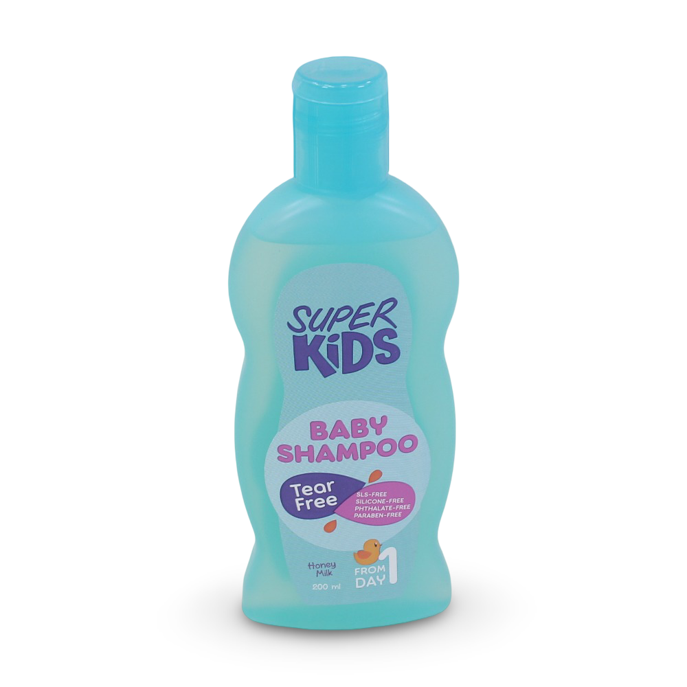 Super Kids Baby Shampoo – 200 ml - Baby Essentials