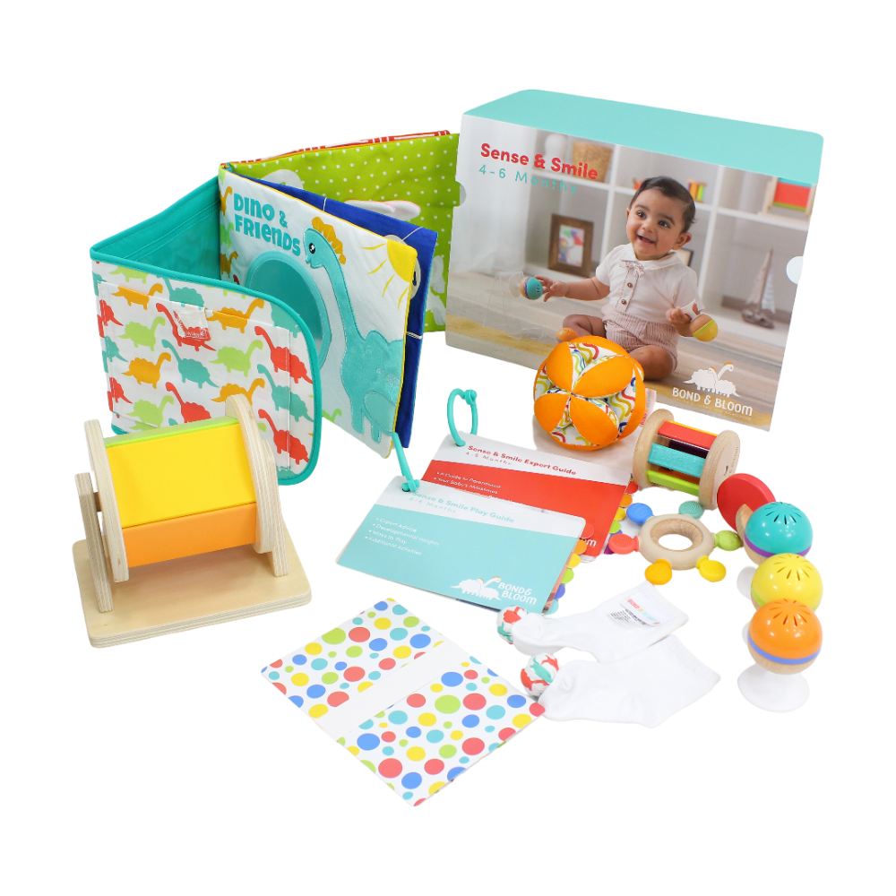 Bond & Bloom "Sense & Smile Play Kit" 4-6m