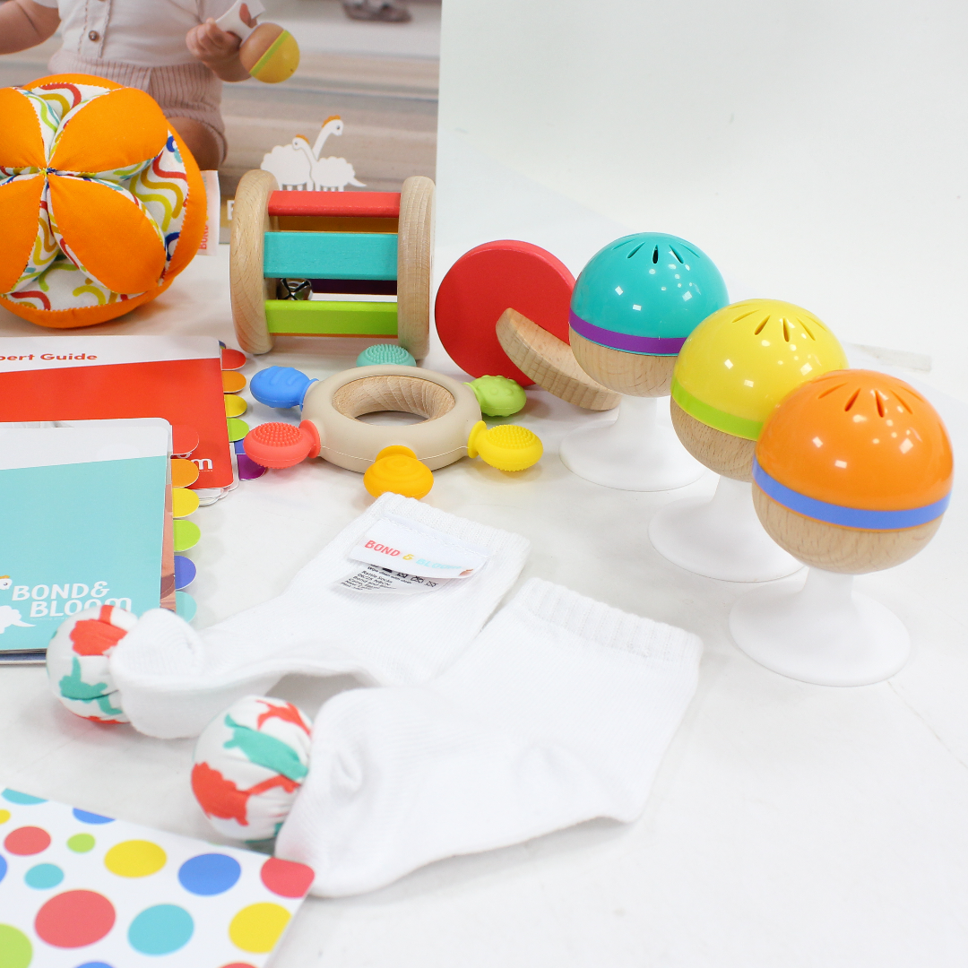 Bond & Bloom "Sense & Smile Play Kit" 4-6m