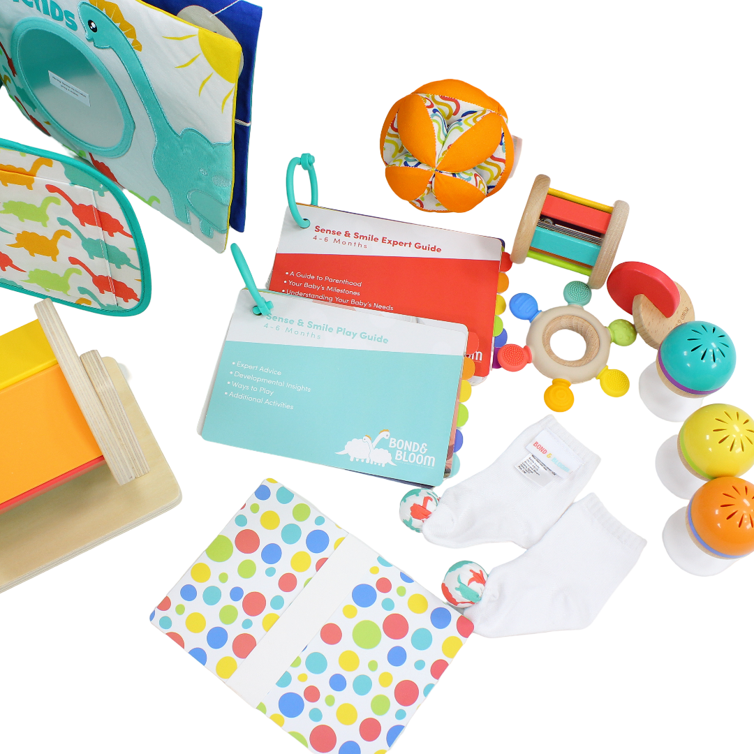 Bond & Bloom "Sense & Smile Play Kit" 4-6m