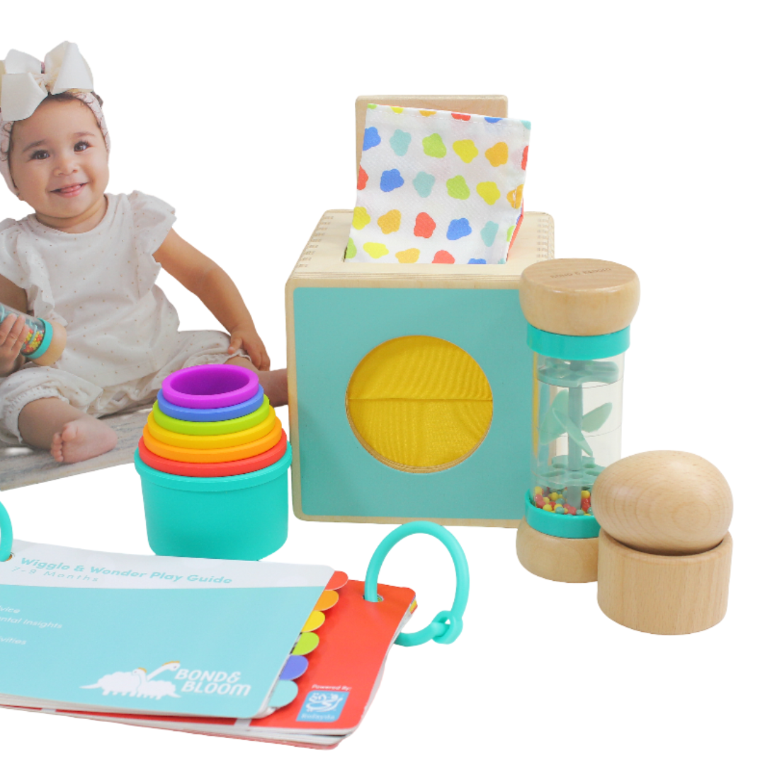 Bond & Bloom "Wiggle & Wonder Play Kit" 7-9m