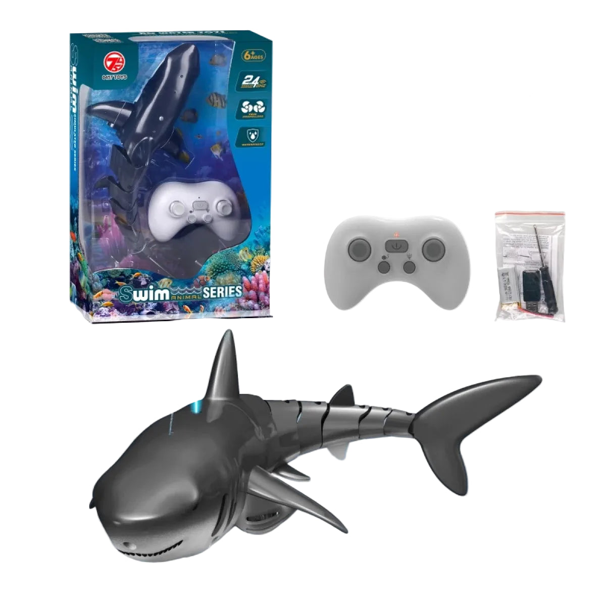 "Swim Series" RC Shark Toy