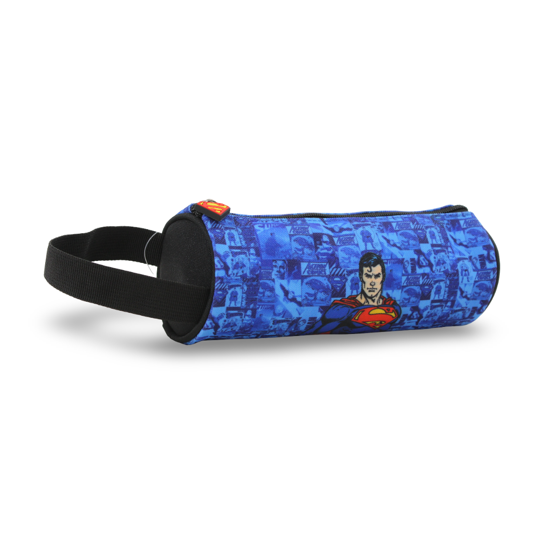 Superman Round Pencil Case - School - Nahdet Miser