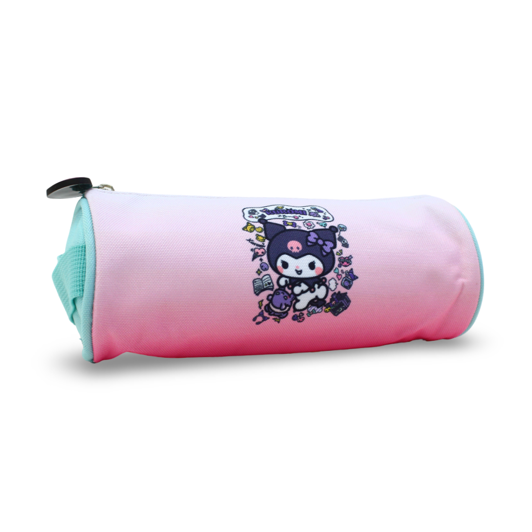Kuromi Round Pencil Case - School - Nahdet Miser