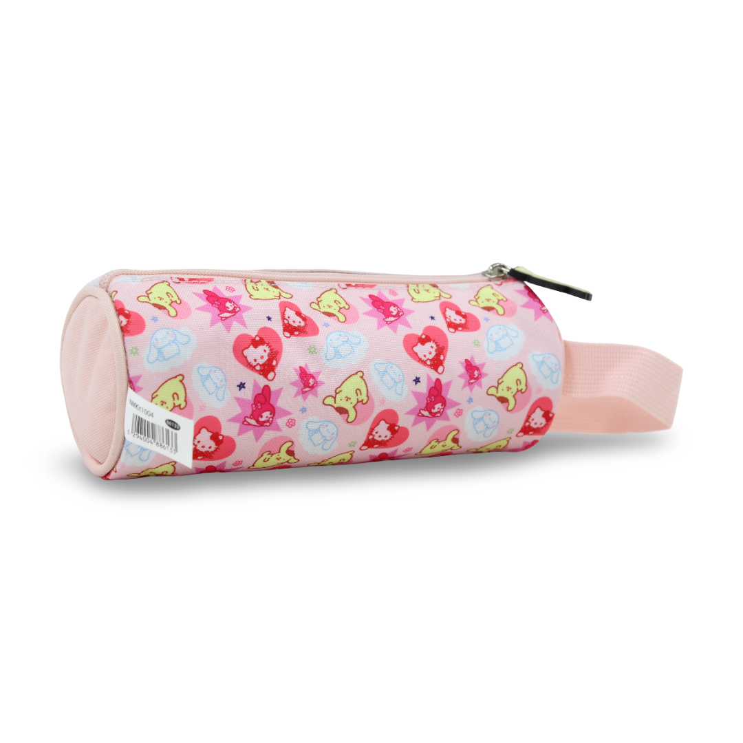 Kitty and Friends Round Pencil Case