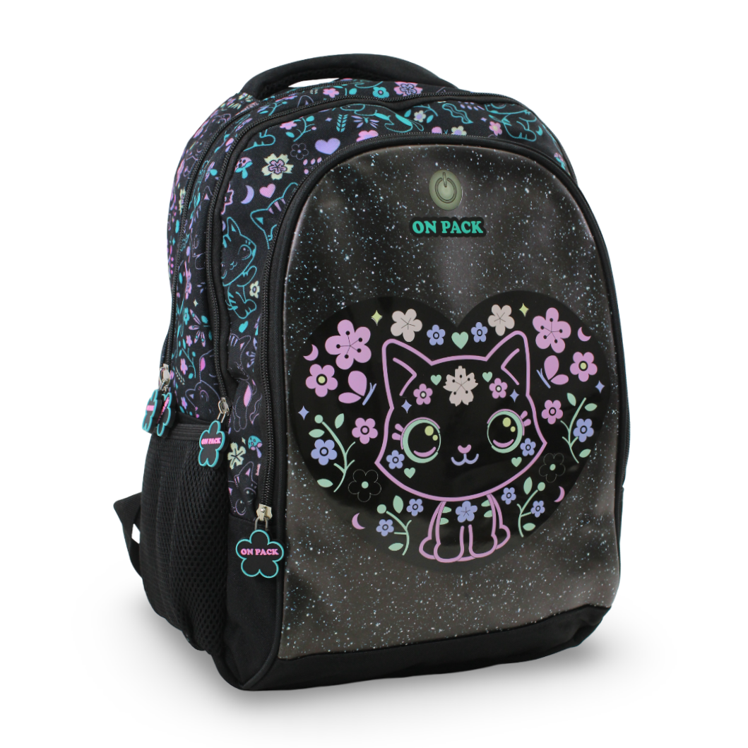Meow Backpack – 16 Inches - School - Nahdet Miser