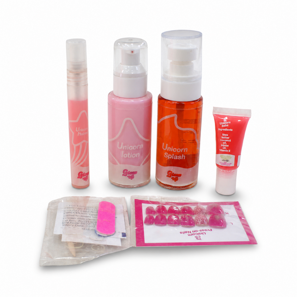 Glow Up Unicorn Care Set – Glow, Shine and Shine