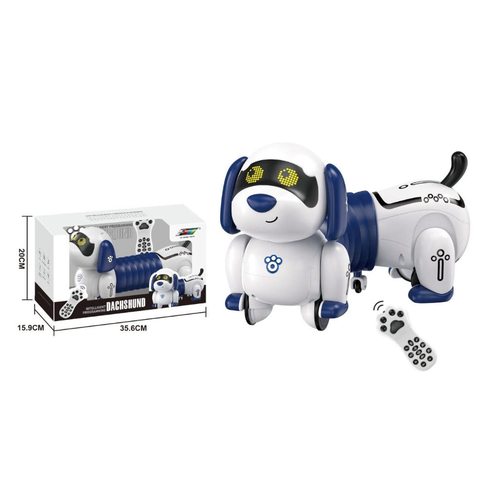 Le Neng Toys RC Stunt Dog Intelligent Programming Dachshund