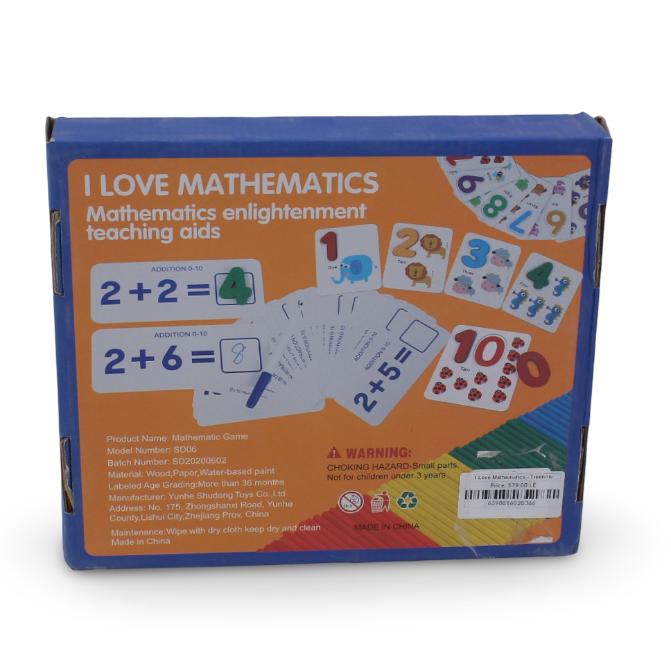 Treehol "I Love Mathematics" Educational Learning Kit