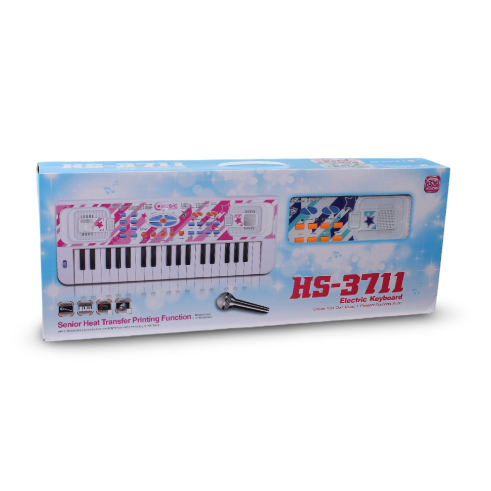 Electronic Keyboard with Microphone