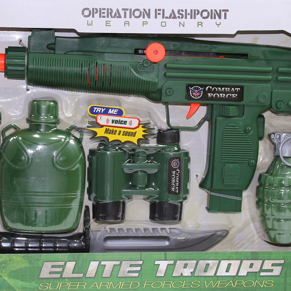 Military Force Elite Troops Set - 6 Pcs