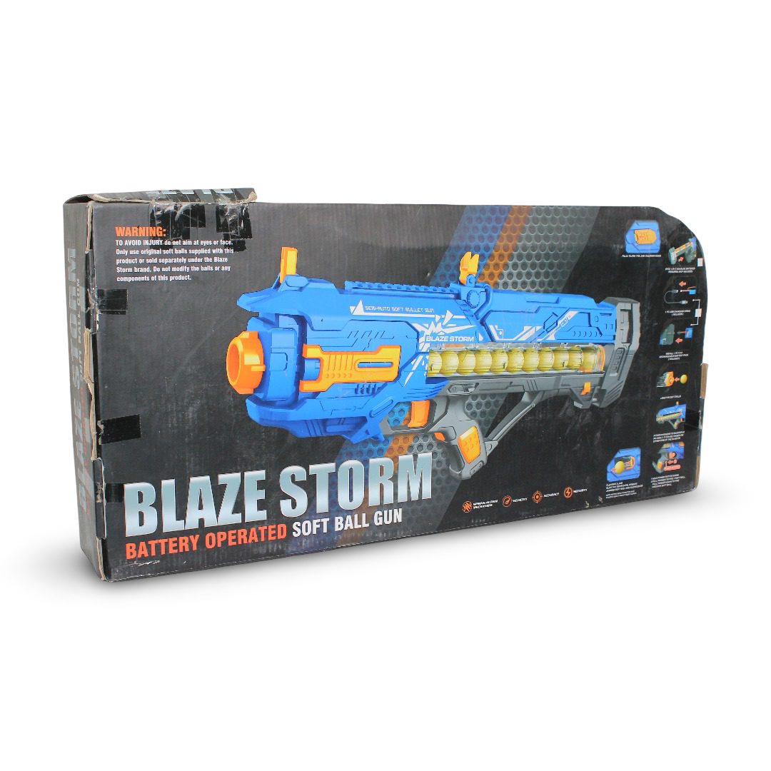 Blaze Storm Manual Soft Ball Gun