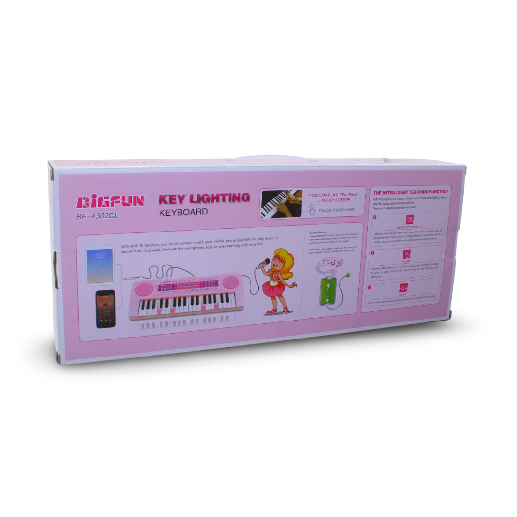 Bigfun Key Lighting Electronic Keyboard