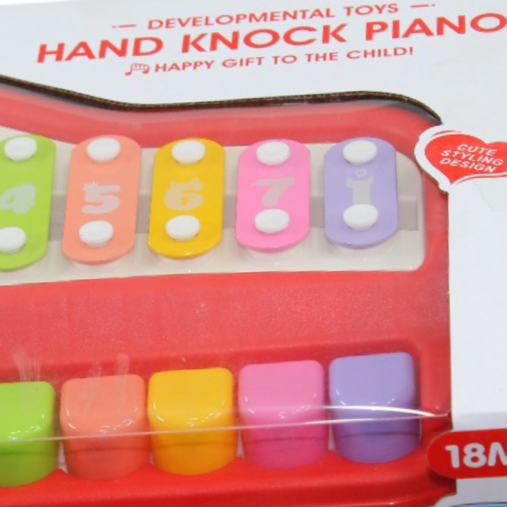 Hand Knock 2-in-1 Piano / Xylophone – 8 Tones