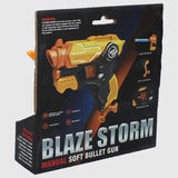Blaze Storm Manual Soft Bullet Gun - 5 darts