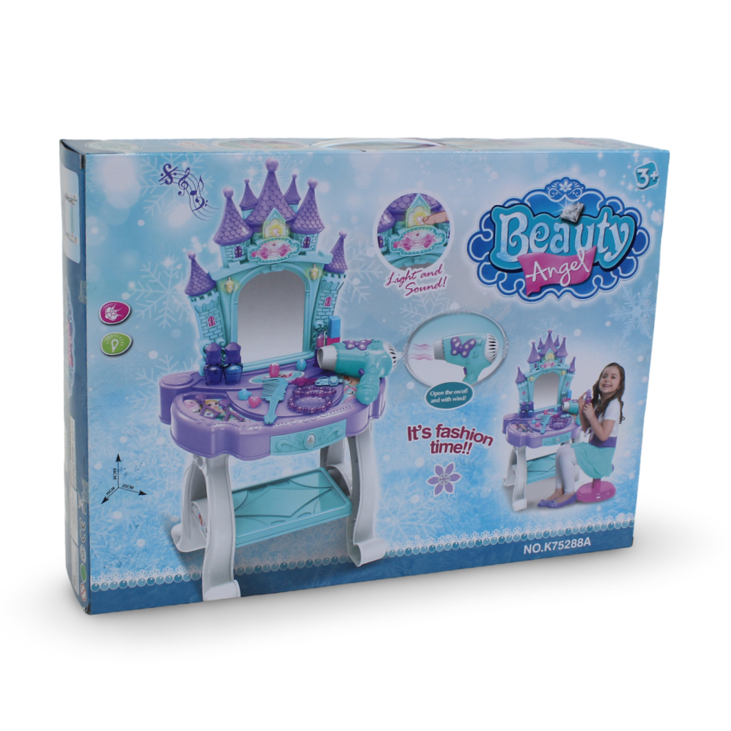 Beauty Angel Castl Toy Set with (Light & Sound)