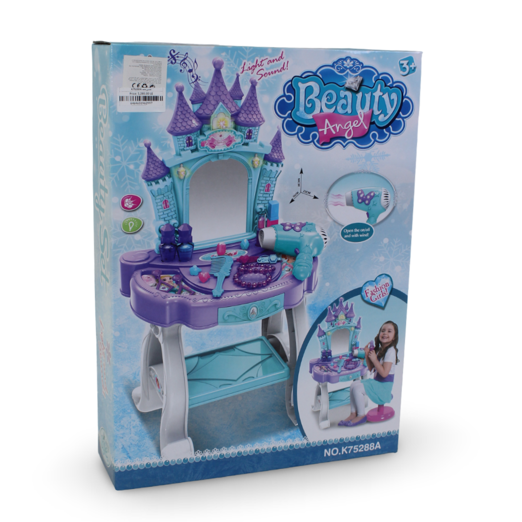 Beauty Angel Castl Toy Set with (Light & Sound)