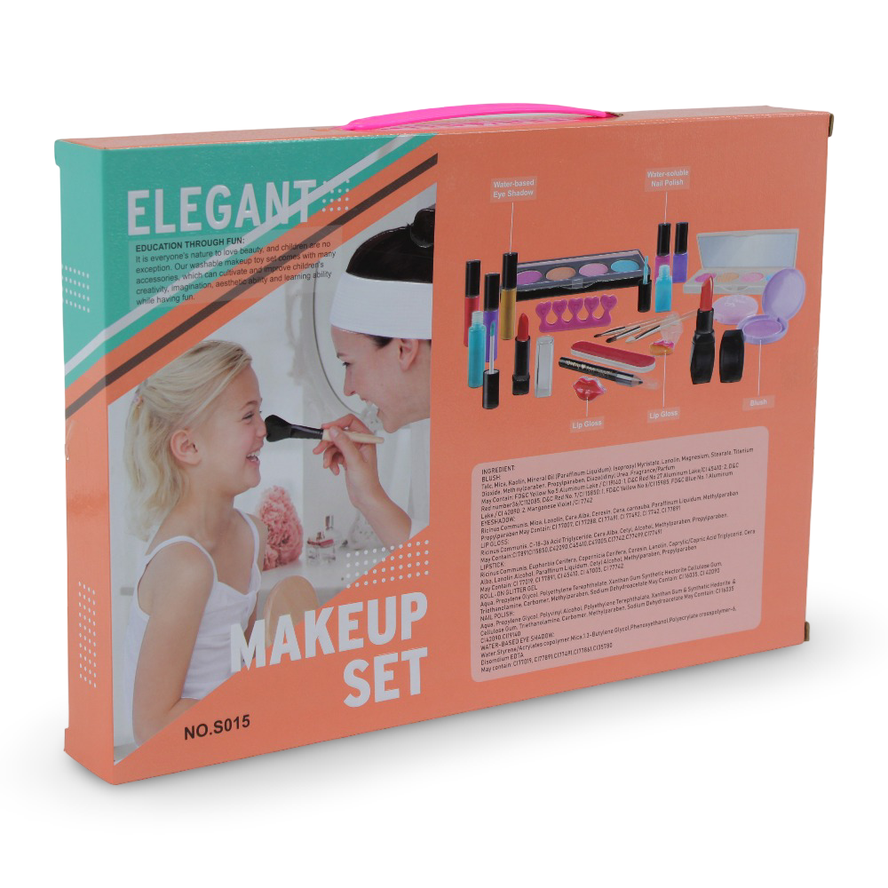 Elegant Kids Makeup and Nail Accessories Set