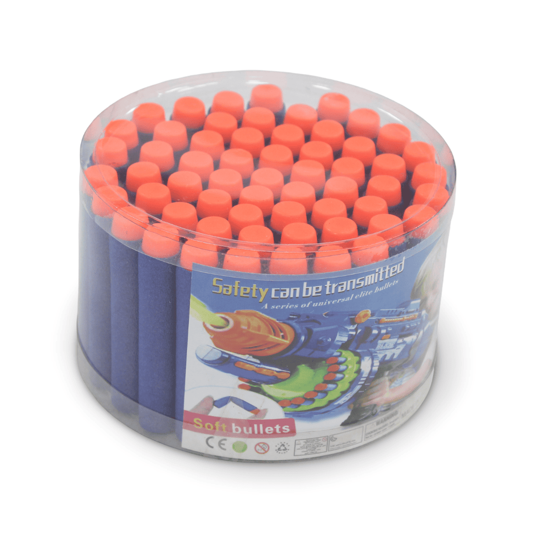 Toy Foam Bullets Jar – 60 Bullets - Toys - OKO