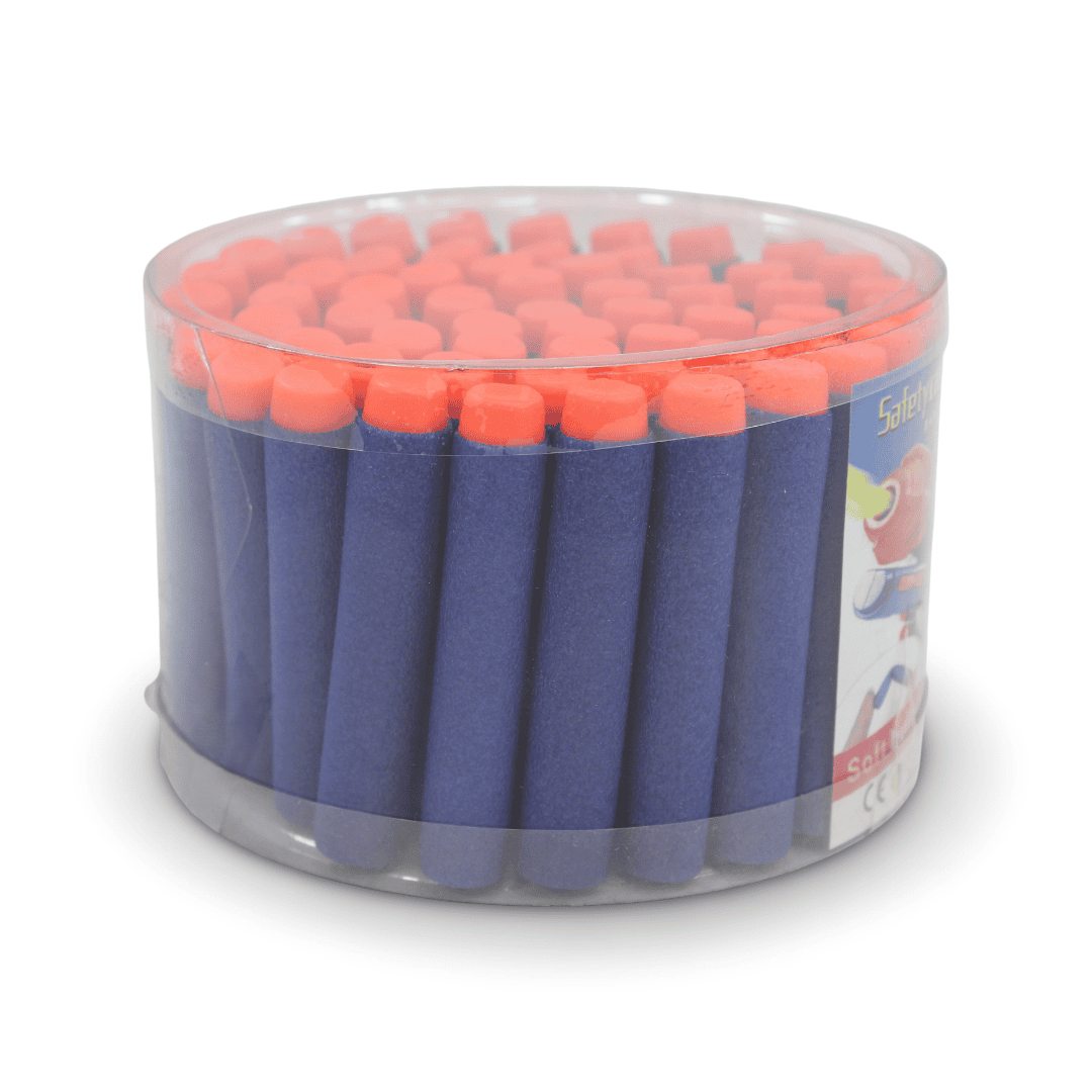 Toy Foam Bullets Jar – 60 Bullets