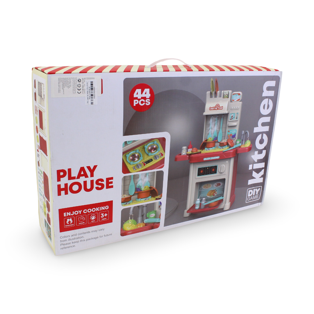 Kitchen Play House with Water Sink – 44 Pcs