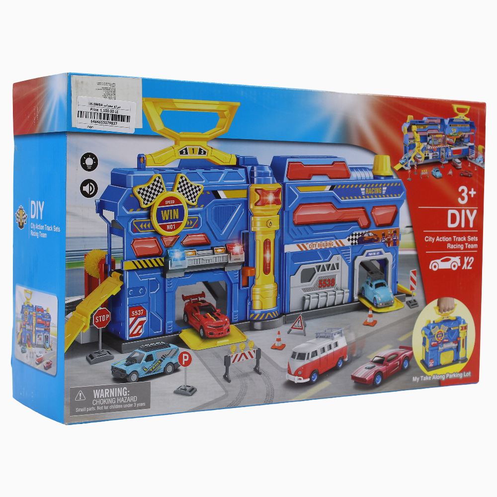 City Action Track Sets - Racing Team