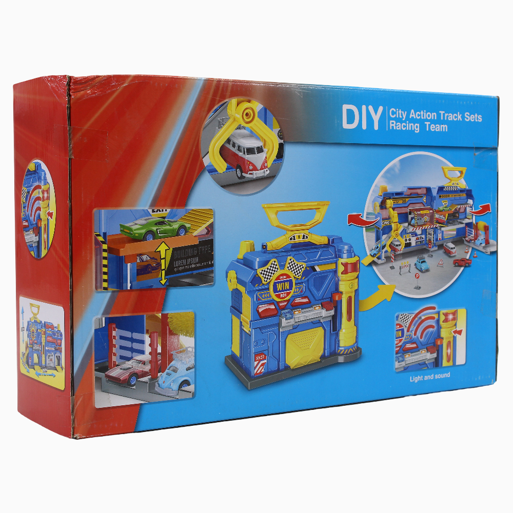 City Action Track Sets - Racing Team